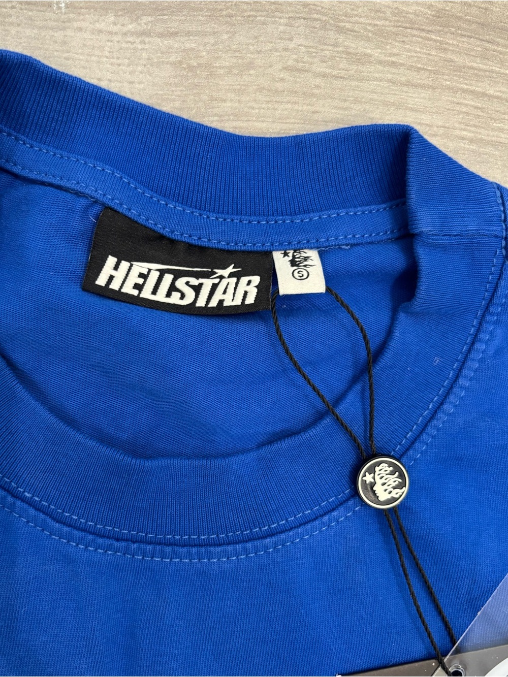 HELLSTAR Blue Tee & Shorts Set - Picture 3 of 4